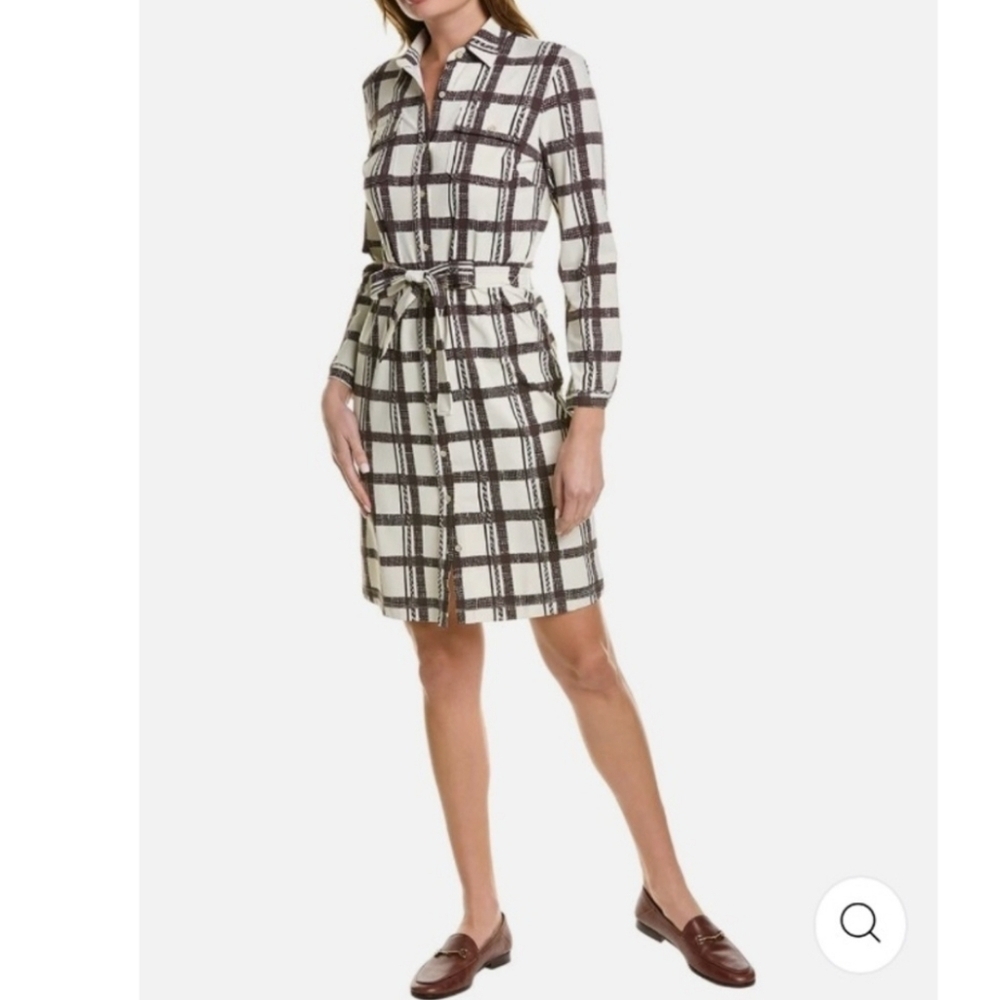 J. McLaughlin Button Down Shirt Dress Size Large